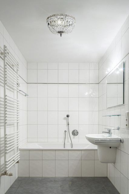 Kristallkronor för badrum i olika interörer - Contemporary - Bathroom -  Stockholm - by Krebs Stockholm AB | Houzz