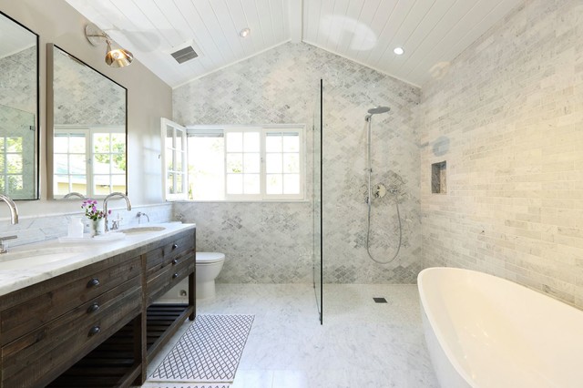 See How 8 Bathrooms Fit Everything Into About 100 Square Feet - Best Master Bathroom Design