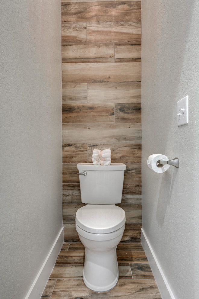 Lake Dallas Bathroom Remodel Powder Room Dallas by Joseph & Berry