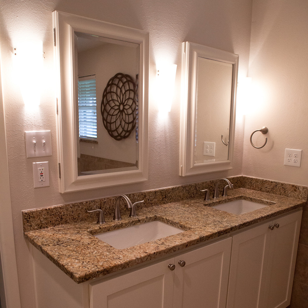 Lake Highlands Bath Transitional Bathroom Dallas by Eric Cantu