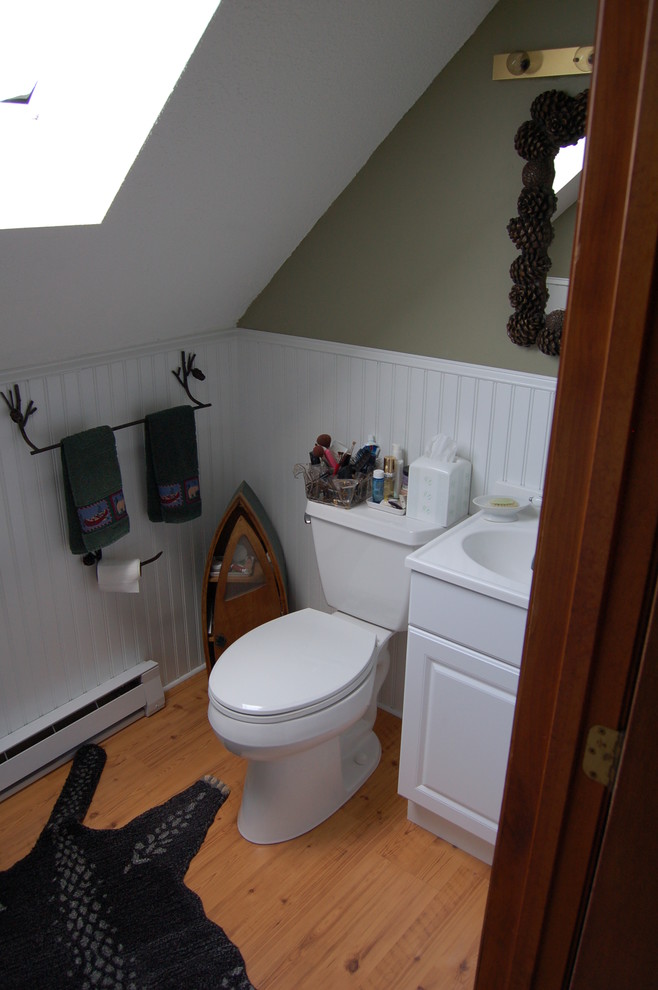 Lake House Bathroom Beach Style Bathroom Portland Maine By Sky S Carpentry On Lake Winnipesaukee Llc Houzz