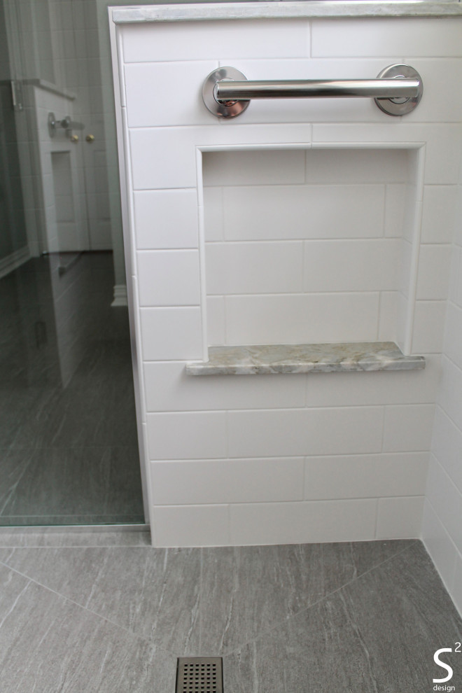 Lake House Master Bathroom Transitional Bathroom Houston by S