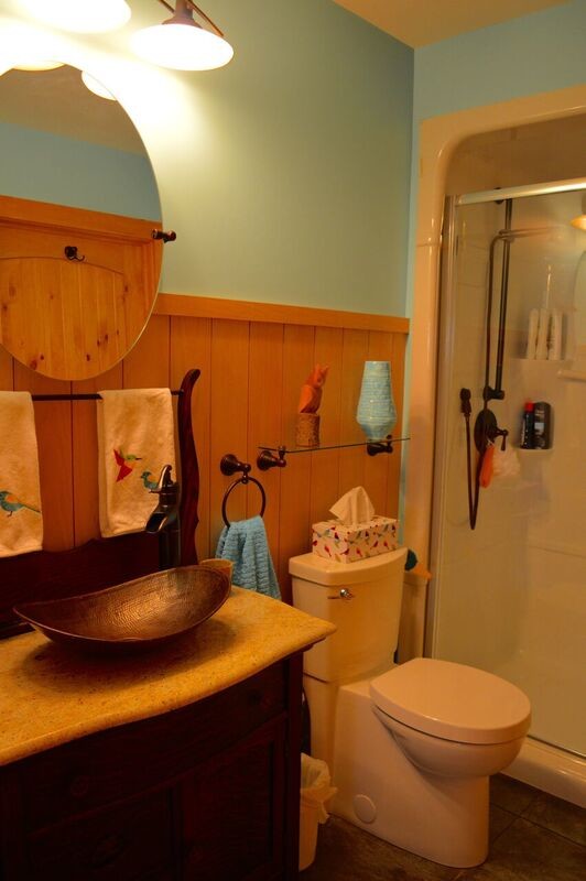 Exemple d'une salle de bain montagne de taille moyenne.