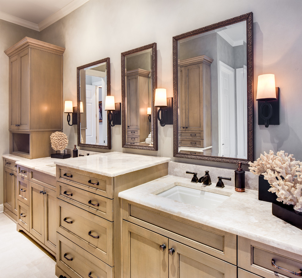 Lakeside Master Bathroom Transitional Bathroom New Orleans by