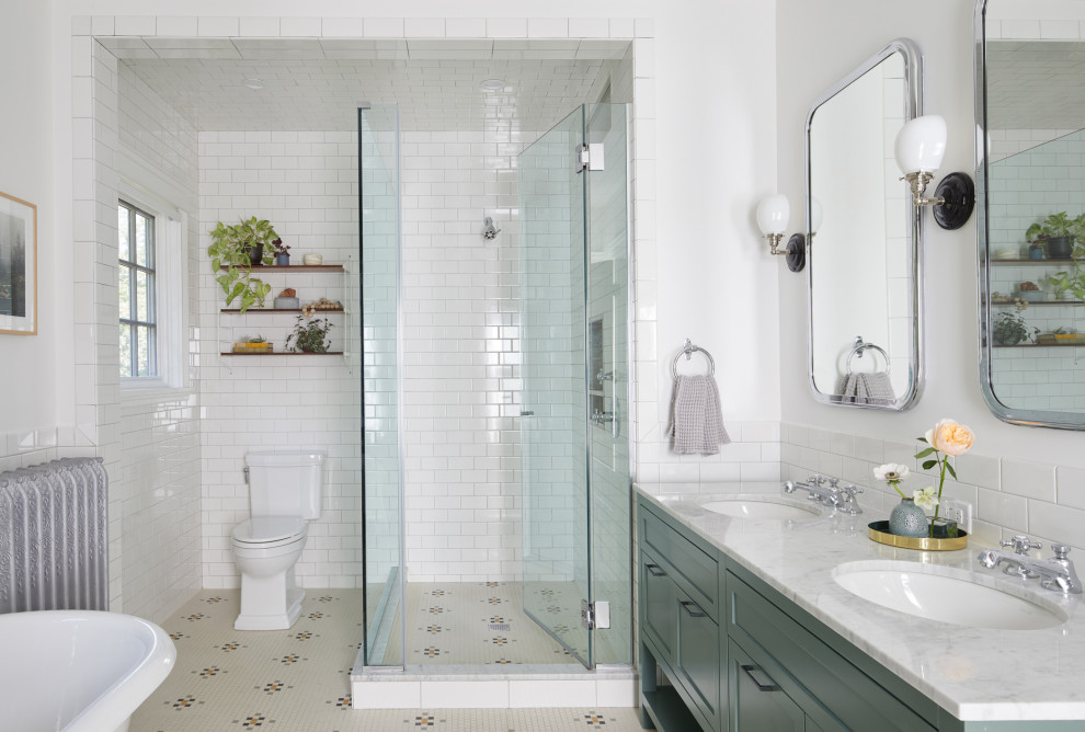 Landmarked Victorian Master Bathroom Victorian Bathroom New York by JAM Architecture