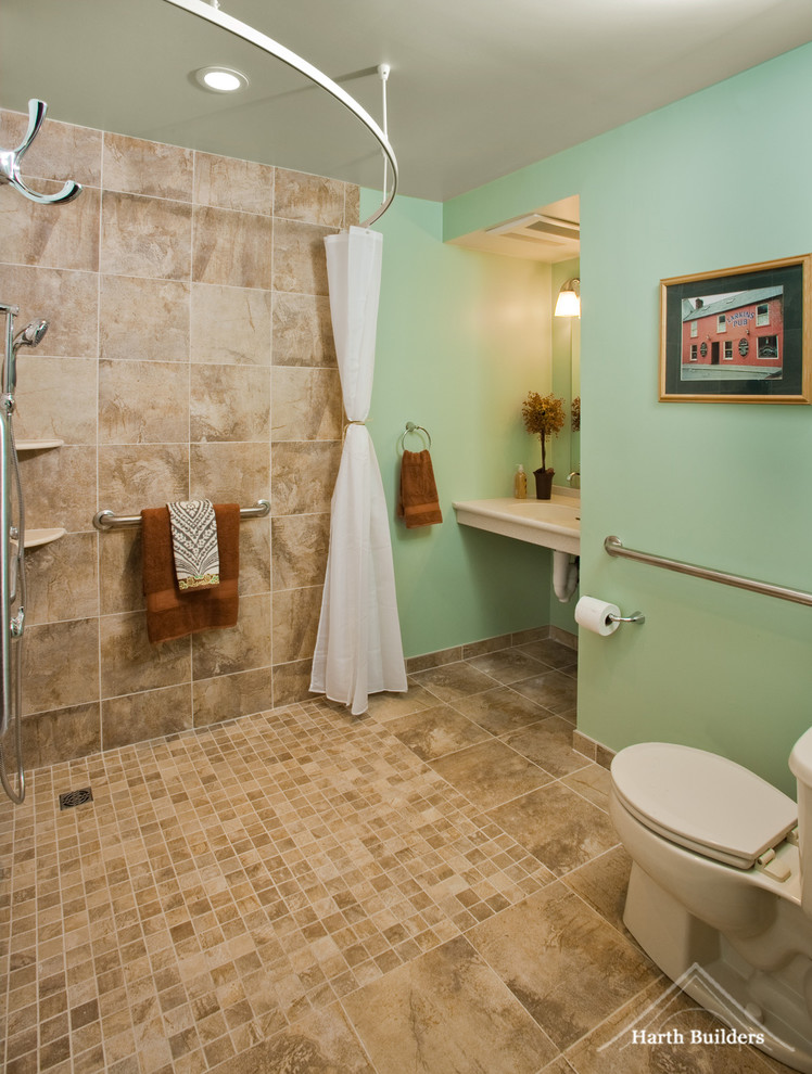 Bathroom - traditional bathroom idea in Philadelphia