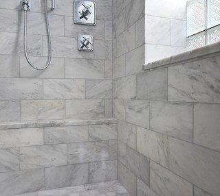 Large Traditional Master Bathroom in Chicago's Uptown - Traditional ...