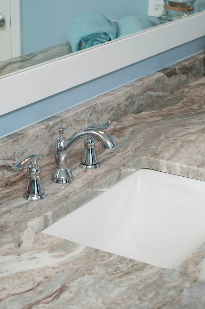 Lawrenceville, GA Master Bathroom Remodel November 2017 Beach Style