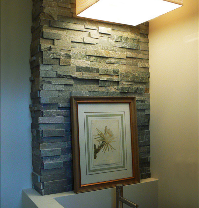 Ledge stone - Contemporary - Bathroom - Orange County - by Tile ...