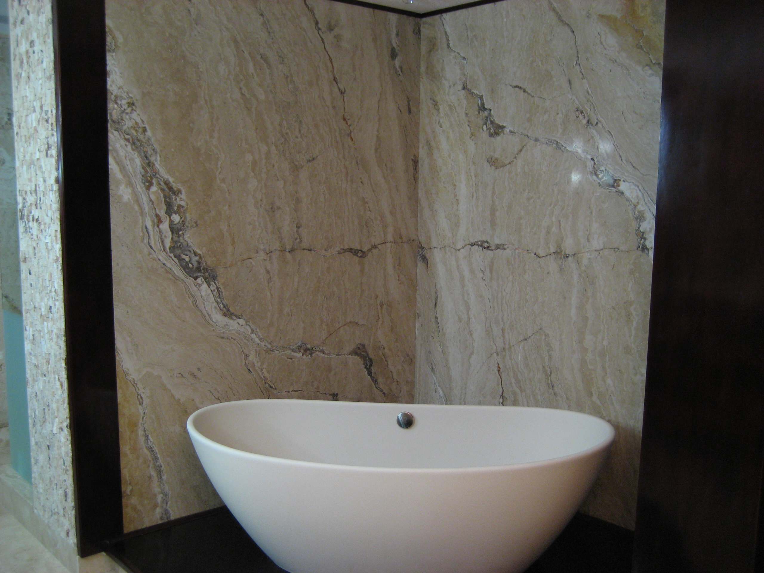 Leonardo Travertine Tiles Modern Bathroom Tampa By Travertine Warehouse Houzz