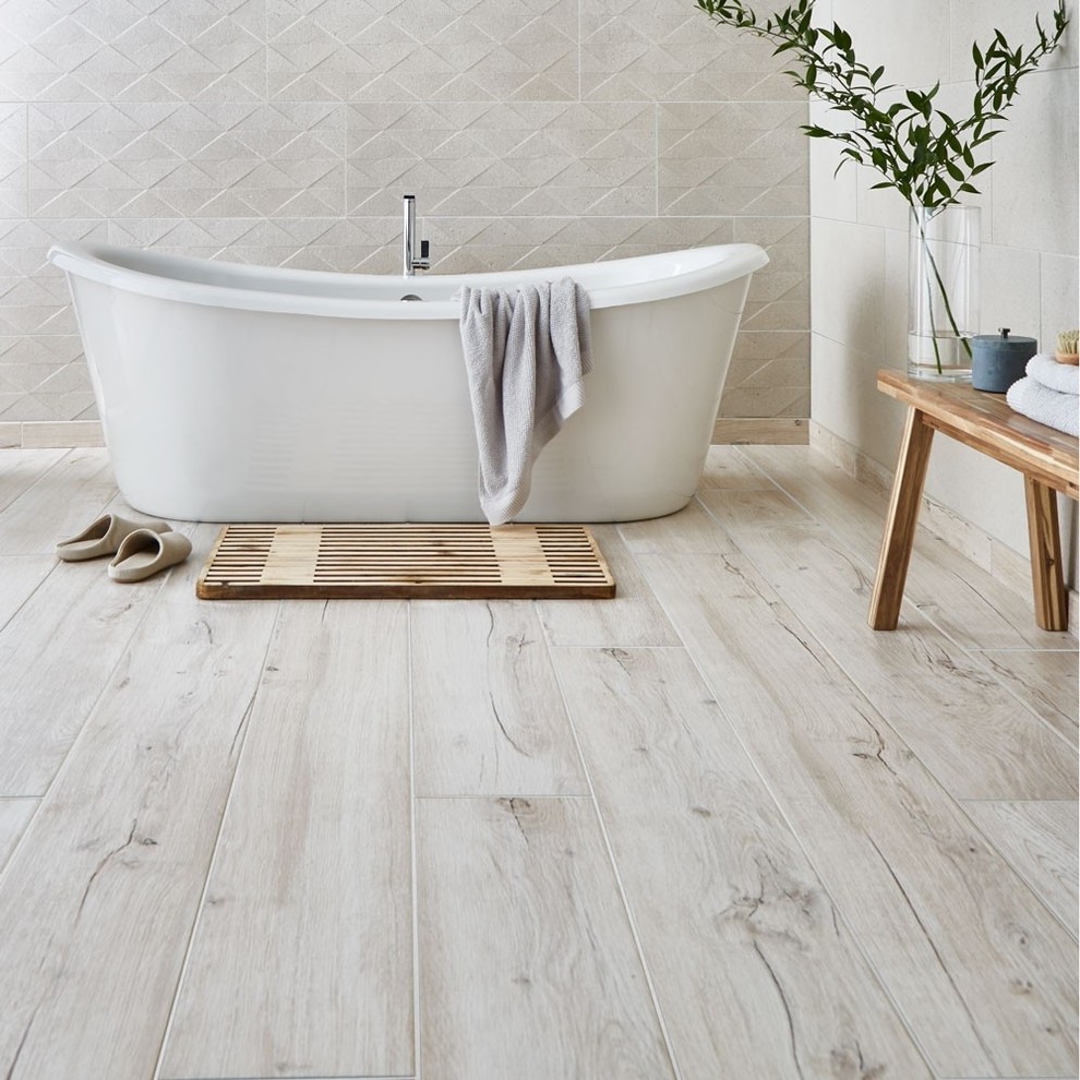 Light Oak Wood Effect Tiles Bathroom, How To Lay Wood Effect Floor Tiles