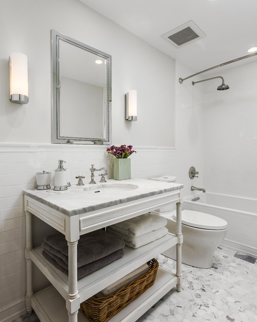 marble hexagon tile