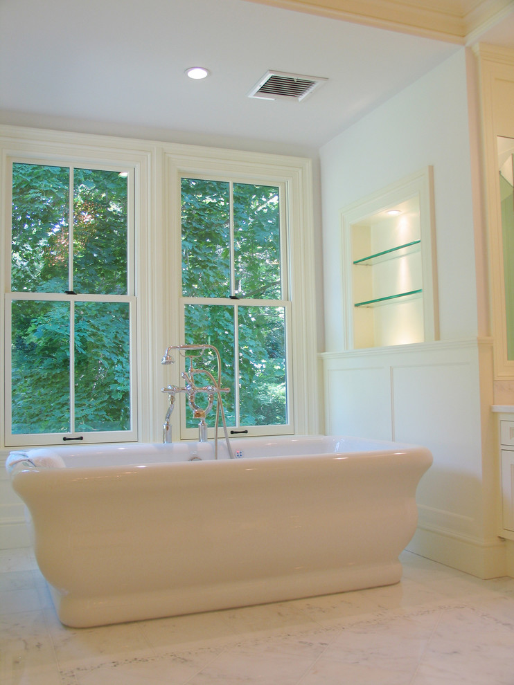 Llewellyn Park Residence Traditional Bathroom New York by