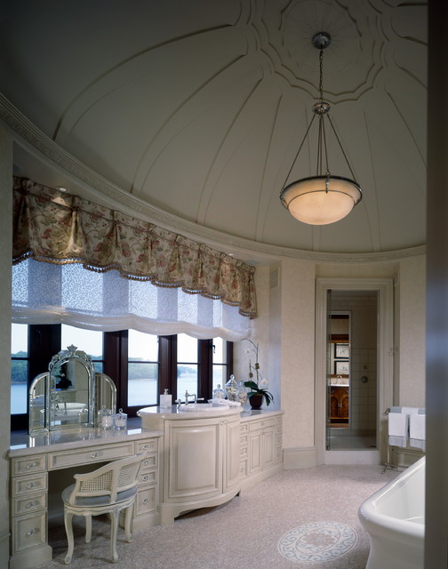 Lloyd Harbor Estate Traditional Bathroom New York by Smiros