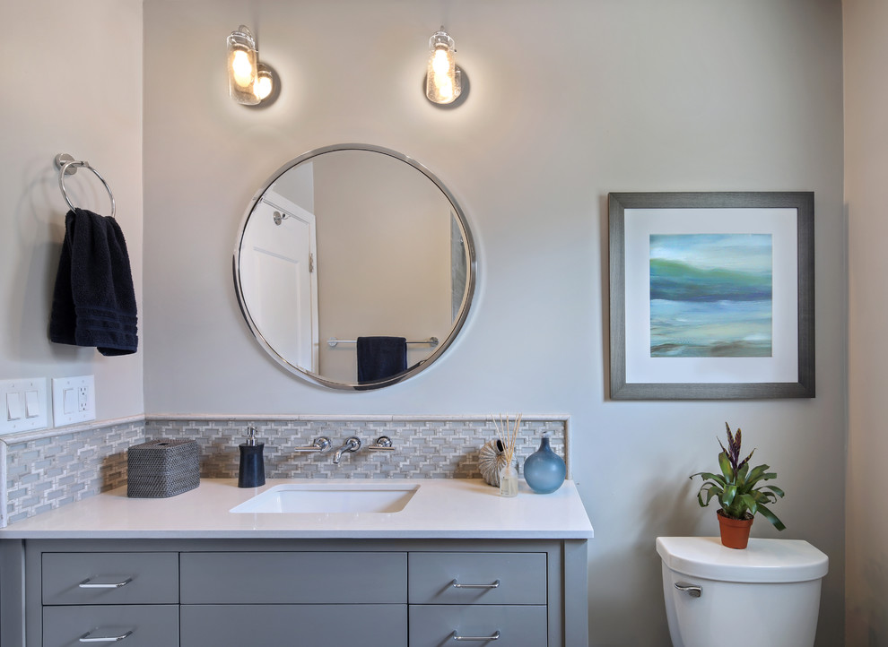 Long Beach Guest Bath - Beach Style - Bathroom - Los Angeles - by Alt ...