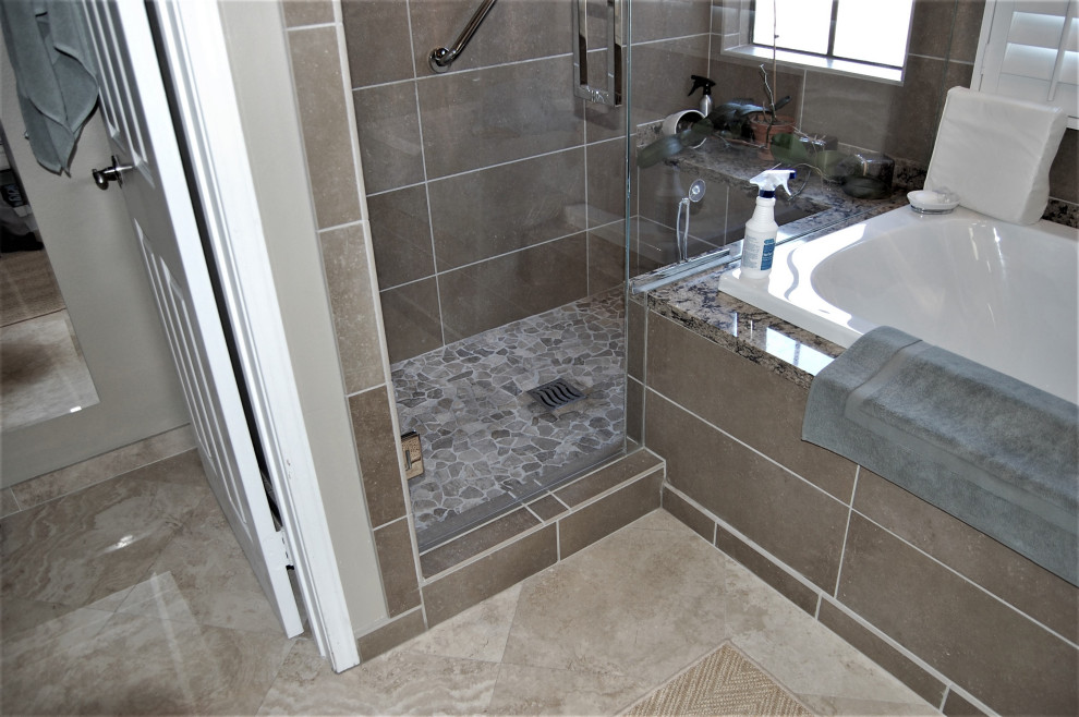 Long Beach Master Bathroom - Traditional - Bathroom - Los Angeles - by ...
