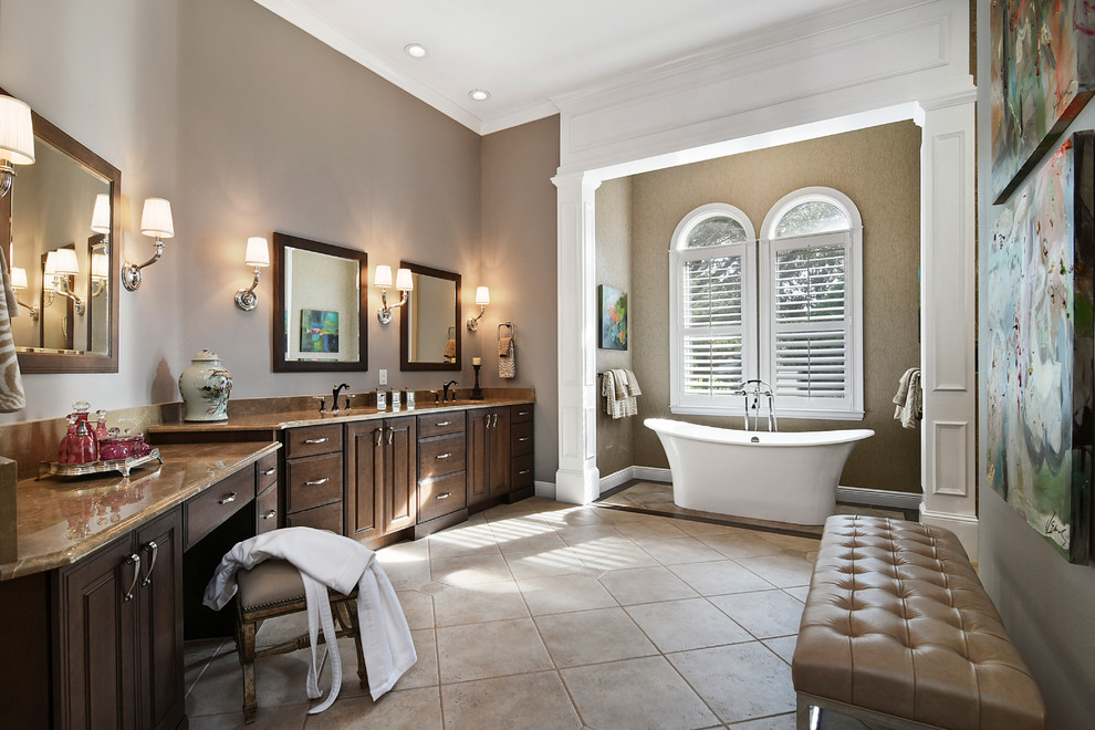 Longwood Traditional Master Bath Traditional Bathroom Orlando