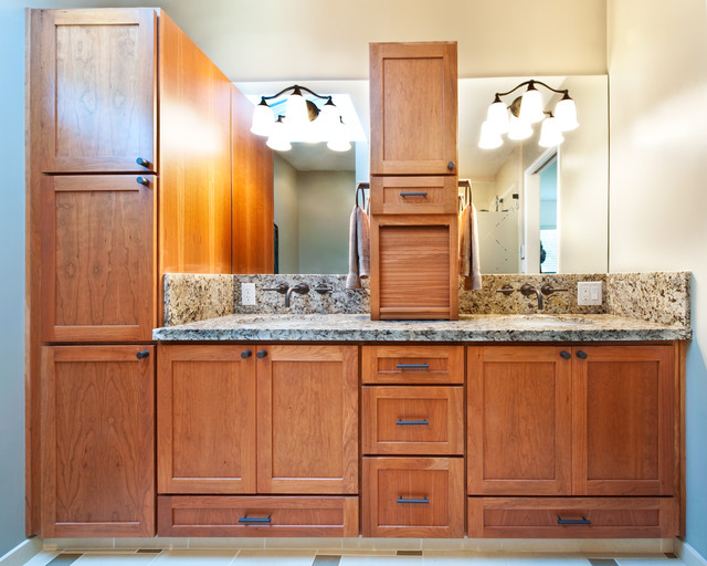 Los Altos Master Bath Clásico Cuarto de baño San Francisco de