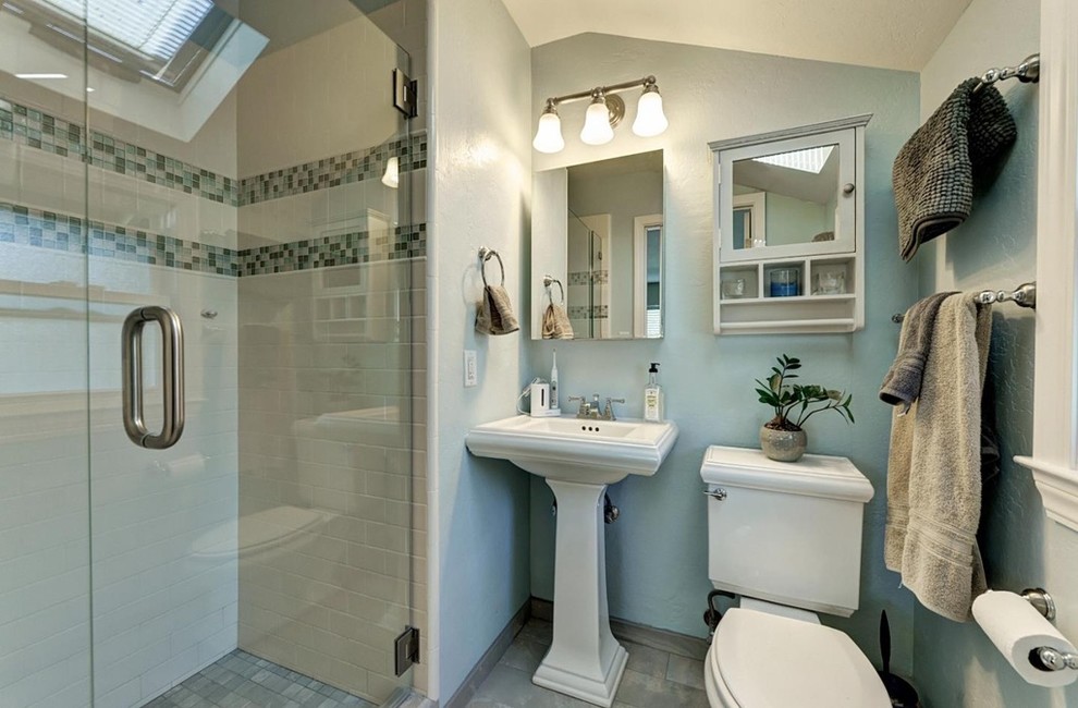 Photo of a medium sized contemporary bathroom in San Francisco.