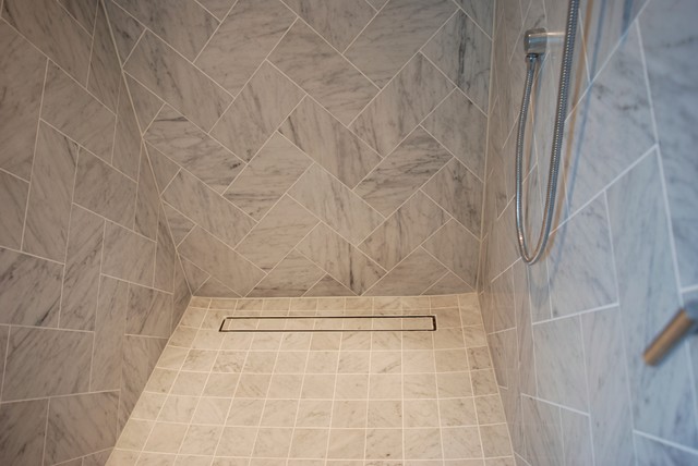 LUXE Tile Insert Linear Shower Drain - Steam Shower - Bathroom - Atlanta -  by LUXE Linear Drains Inc