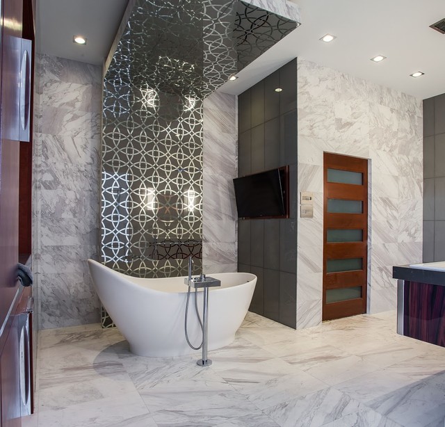 luxurious contemporary master bathrooms