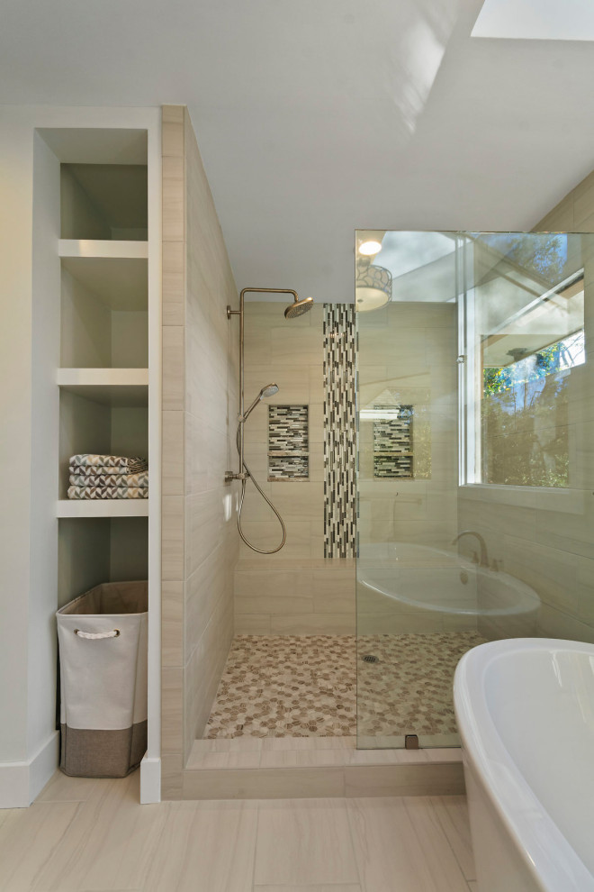 Luxury Bathroom Transitional Bathroom Cleveland by Store with