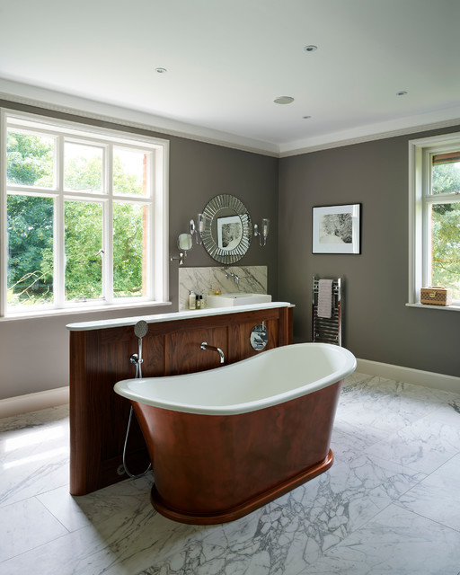 Luxury Ensuite Bathroom - Transitional - Bathroom - Buckinghamshire ...