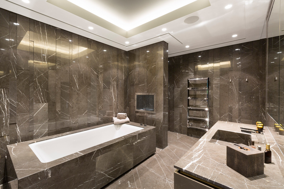 Modernes Badezimmer in London