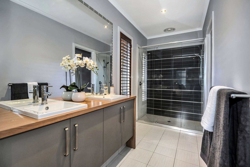 Example of a danish bathroom design in Geelong