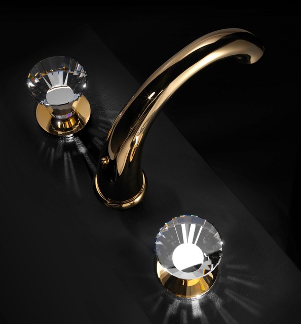 Macral Design faucets.Traditional faucet with swarovski crystal. -  Traditional - Bathroom - Miami - by Macral Design Corp. | Houzz