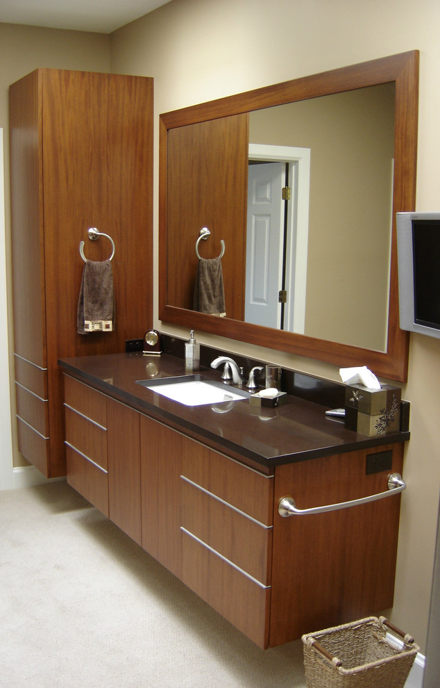 Mahogany Bathroom Modern Bathroom Boise by Jeff Kern Houzz