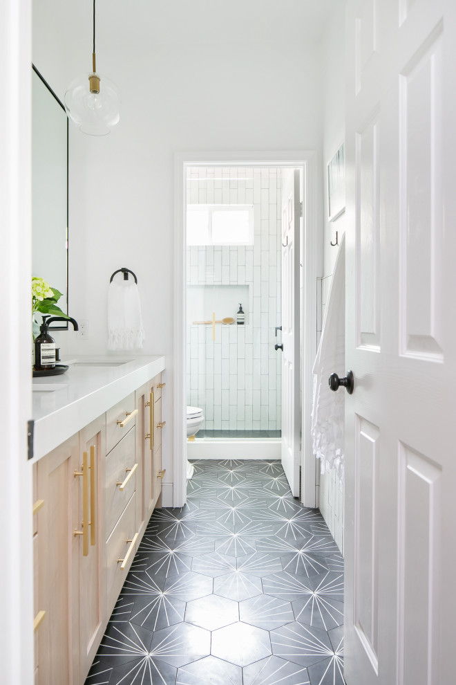 Malibu Guest Bathroom Modern Bathroom Orange County by Darby
