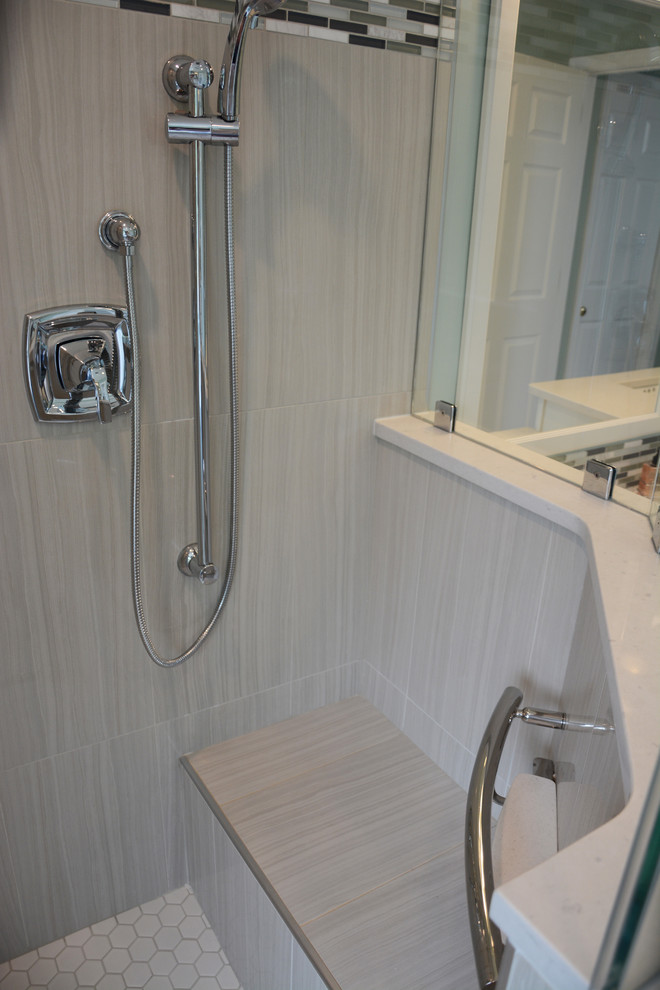 Manassas, VA Master Bath Remodel Transitional Bathroom DC Metro