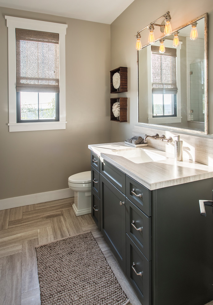 Manhattan Beach Coastal Plantation - Beach Style - Bathroom - Los ...