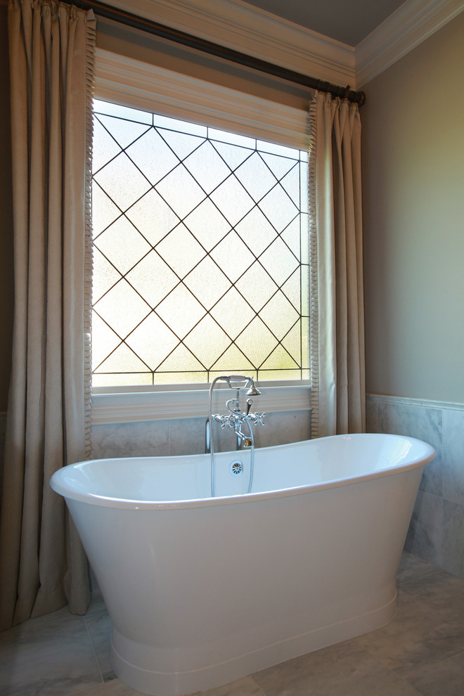 Manor Home 49 Traditional Bathroom Atlanta by Santoro Signature