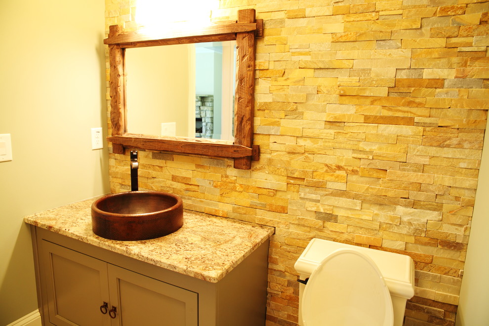 Manor Transitional Bathroom Atlanta by Keystone Millworks Inc