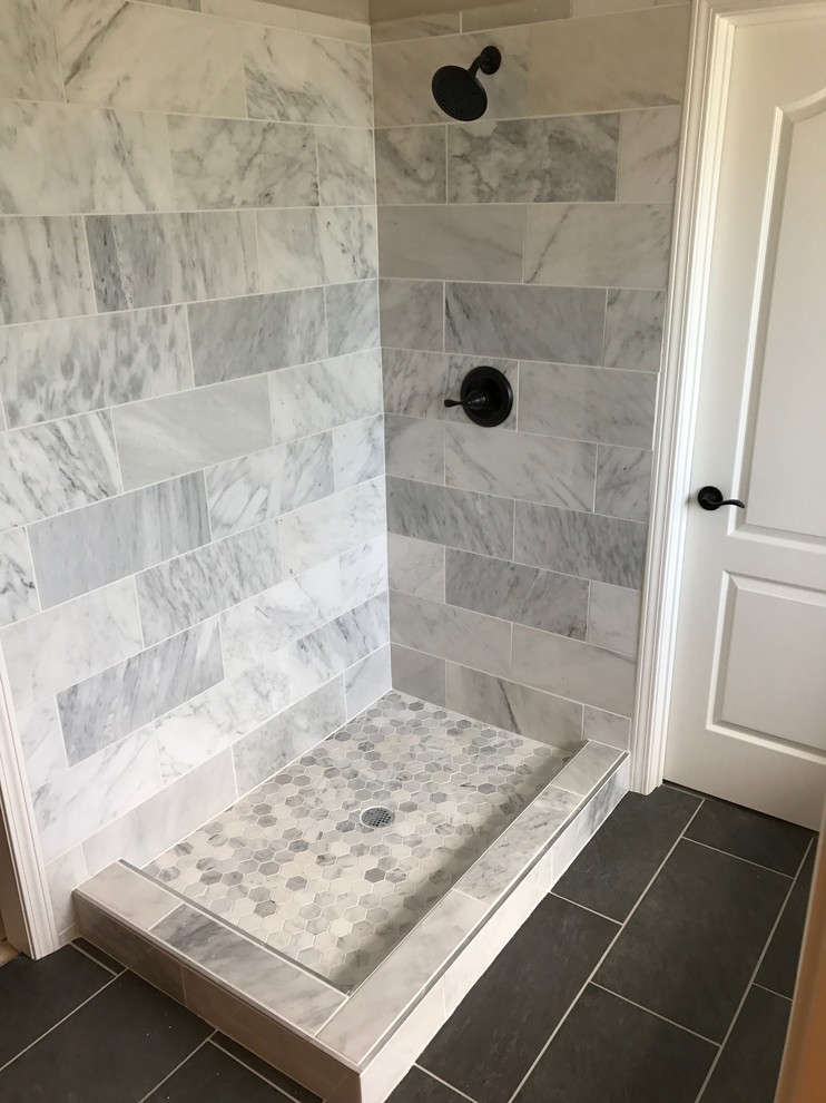 Marble Bathroom Modern Bathroom Kansas City by Kansas City