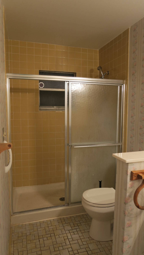 Marble Bathroom Renovation BEFORE Contemporary Bathroom Orlando