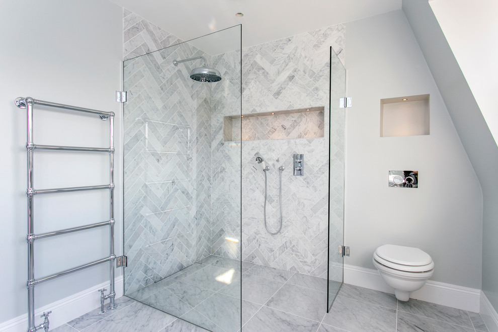 Marble Herringbone Tiles Contemporary Bathroom London By Terrazzo - Herringbone Marble Tile Bathroom Marble Herringbone Tiles Contemporary Bathroom London By Terrazzo - Herringbone Marble Tile Bathroom