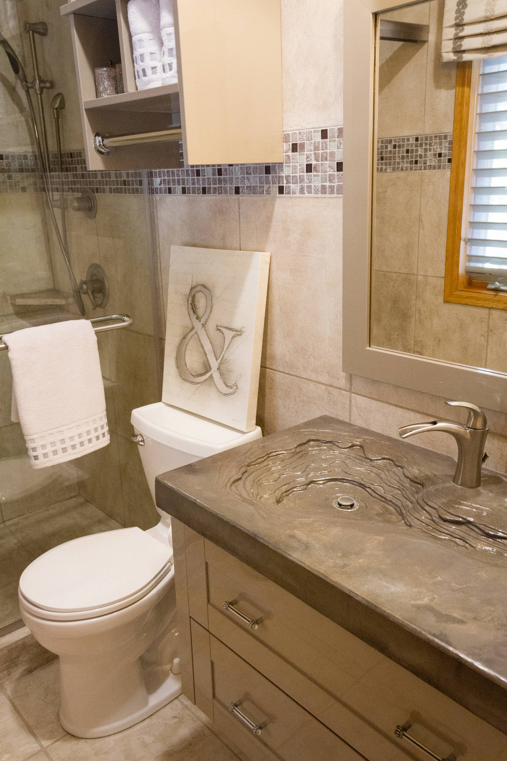 Marble Inspired Bathroom Sink And Hallway Modern Bathroom Minneapolis By Granicrete Minnesota Houzz