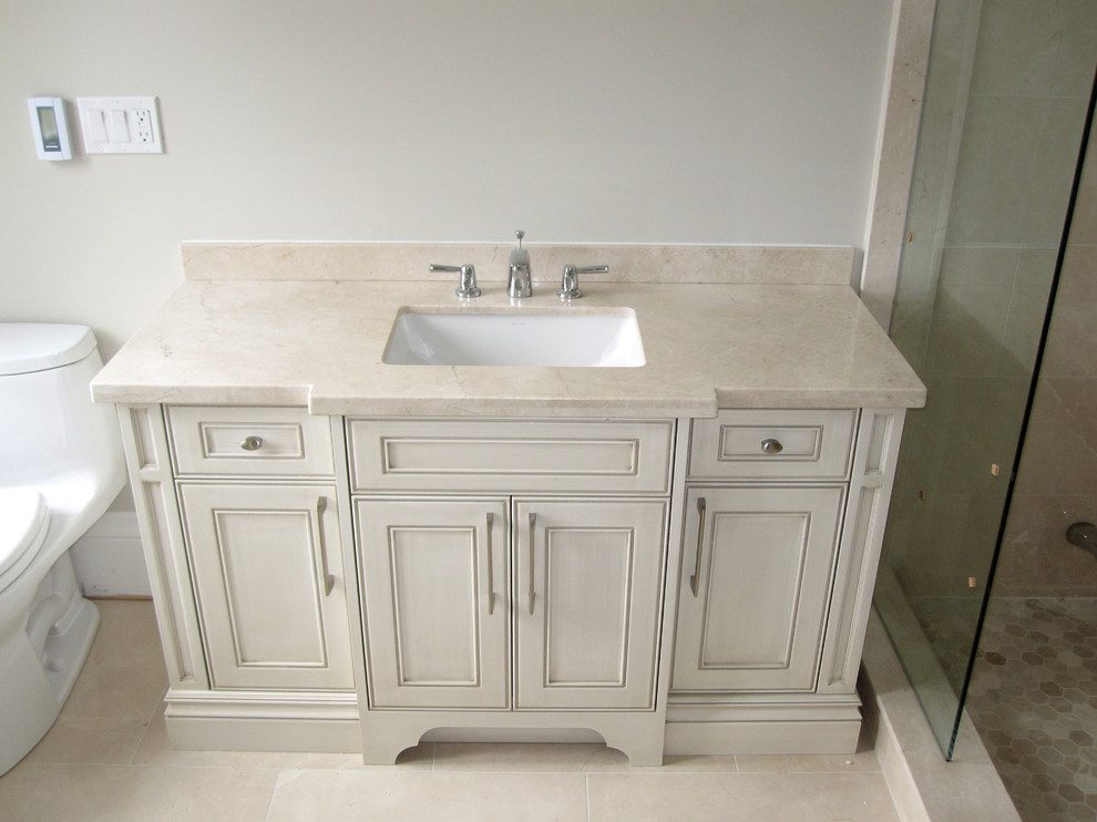 Marble Top Bathroom Vanity Flooring