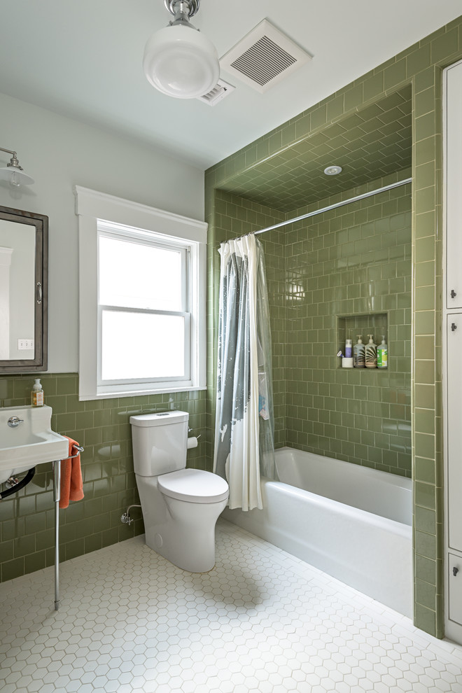 Marshall Renovation Transitional Bathroom Houston by Dillon