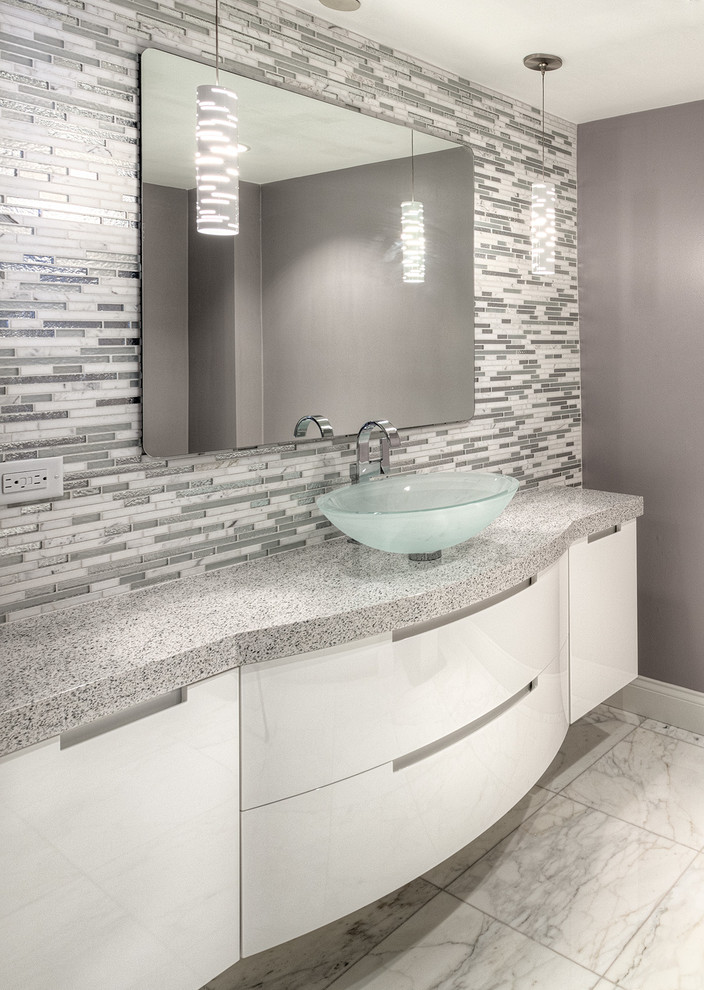 Martinique II Singer Island, FL Modern Bathroom Miami by