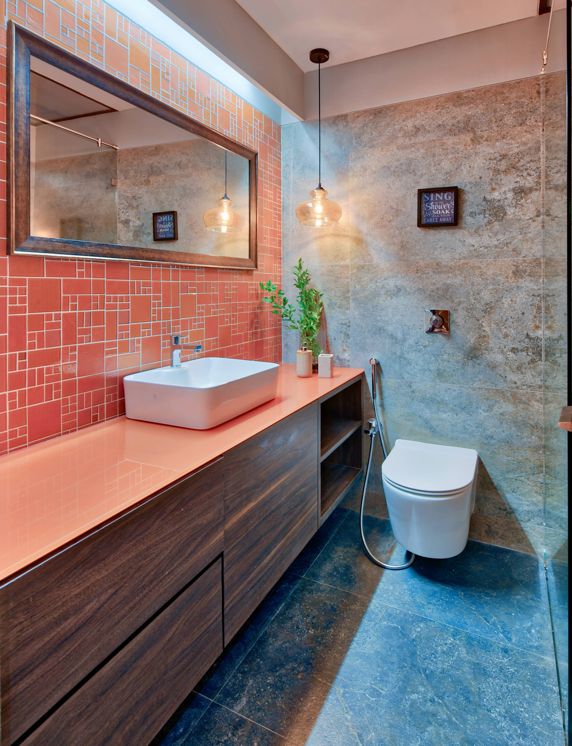 Maruti Nandan Villa 2 Contemporary Bathroom Ahmedabad By Detales Design Stories By Nidhi Shah Houzz