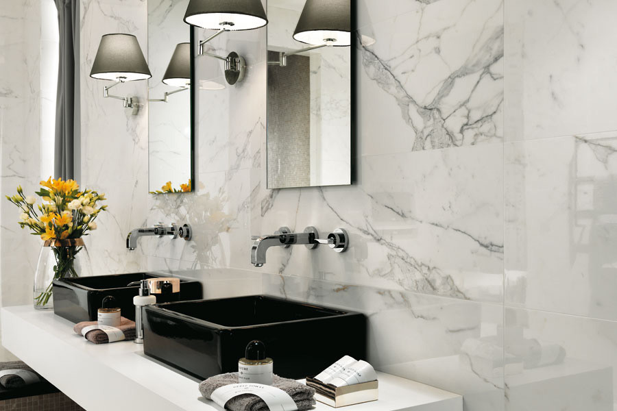 Marvel Premium Italian Marble Look Porcelain Tiles Contemporary