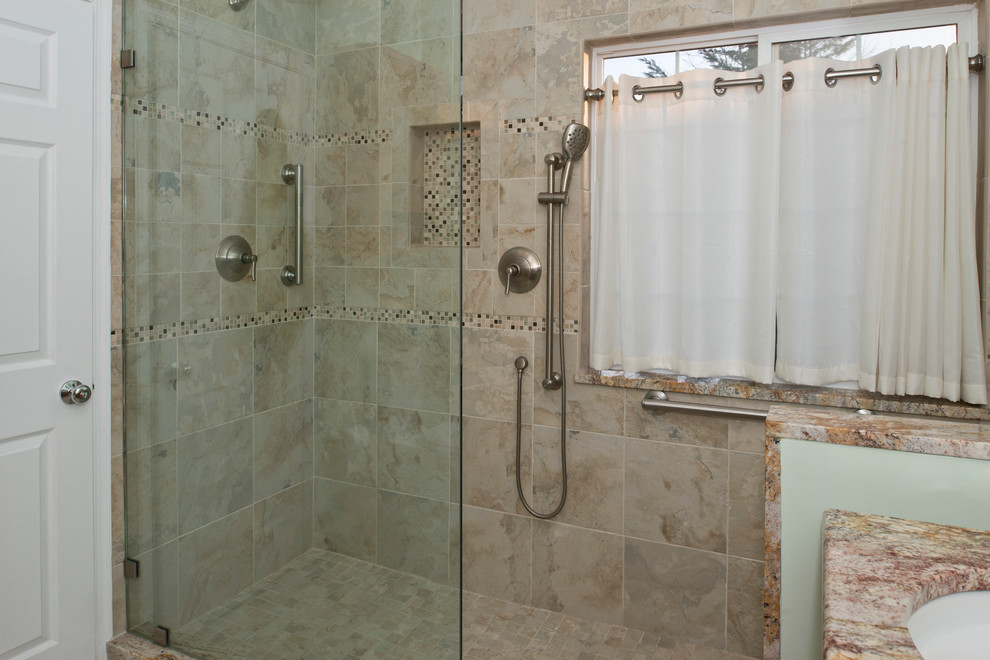 Master & Guest Bathrooms Contemporary Bathroom DC Metro by