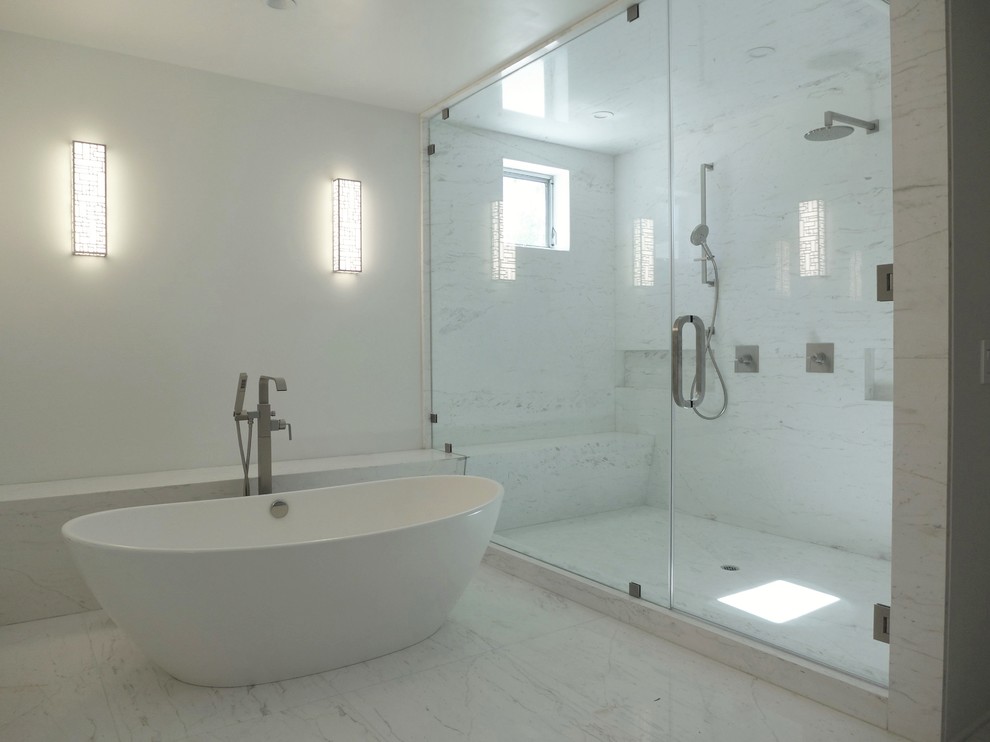 Master Bath and Shower - Modern - Bathroom - Other - by Goldbeck ...