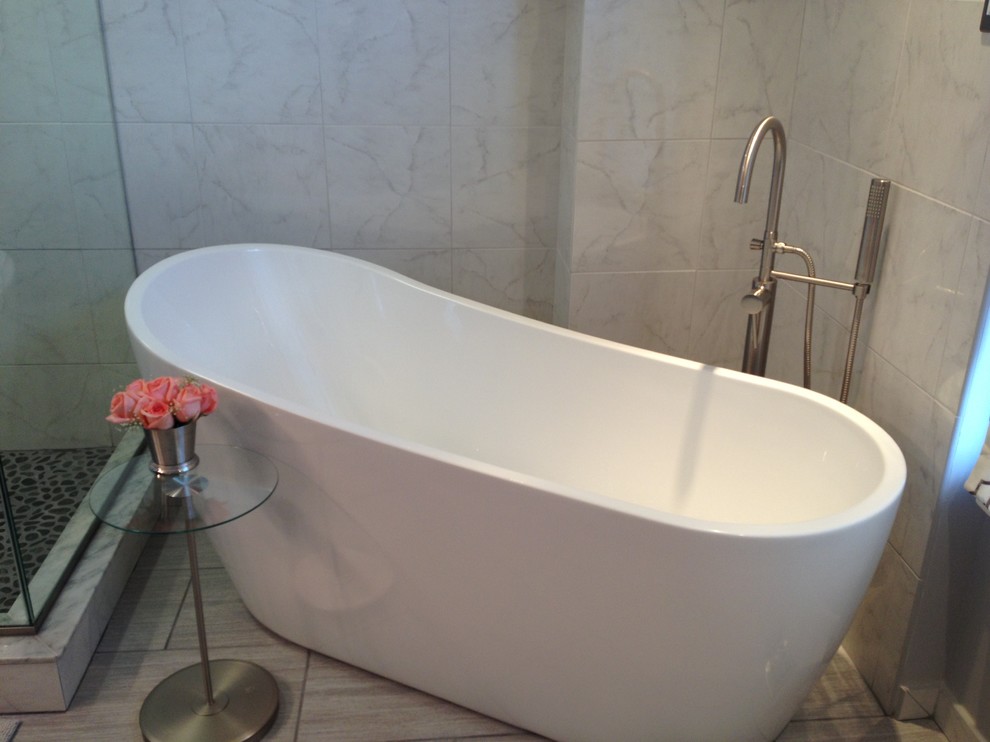 Master Bath Contemporary Bathroom Baltimore by Cornerstone