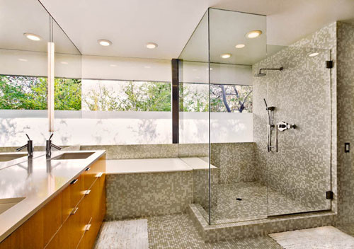 Bathroom - contemporary bathroom idea in Los Angeles