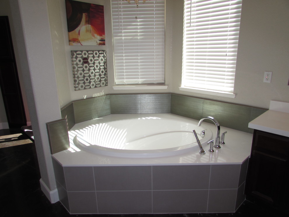 Master bath - Transitional - Bathroom - Sacramento - by DJ Tile | Houzz